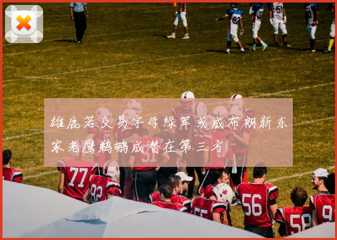 雄鹿若交易字母绿军或成布朗新东家老鹰鹈鹕成潜在第三方